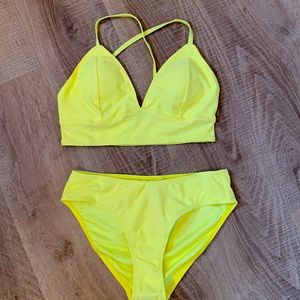 NEW Women’s Bright yellow Bikini.